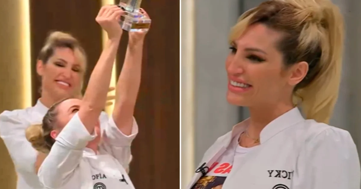 Sofía Pachano superó a Vicky Xipolitakis y se consagró ganadora de Masterchef Celebrity, la revancha⁣