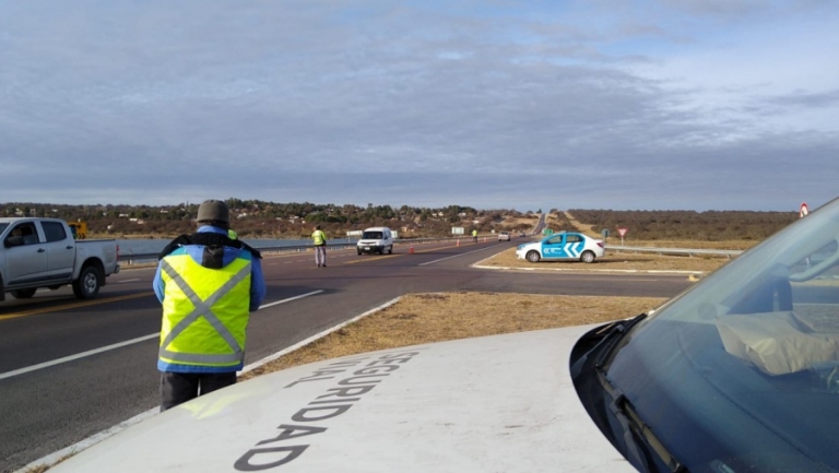 Durante el finde largo se labraron 79 infracciones por exceso de velocidad en rutas de la provincia