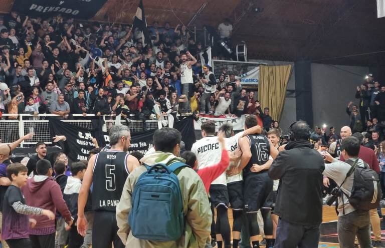 Básquetbol: Pico FBC buscará esta noche igualar la serie ante Presidente Derqui