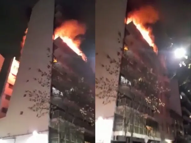 Son 12 las personas internadas por el incendio trágico de Recoleta