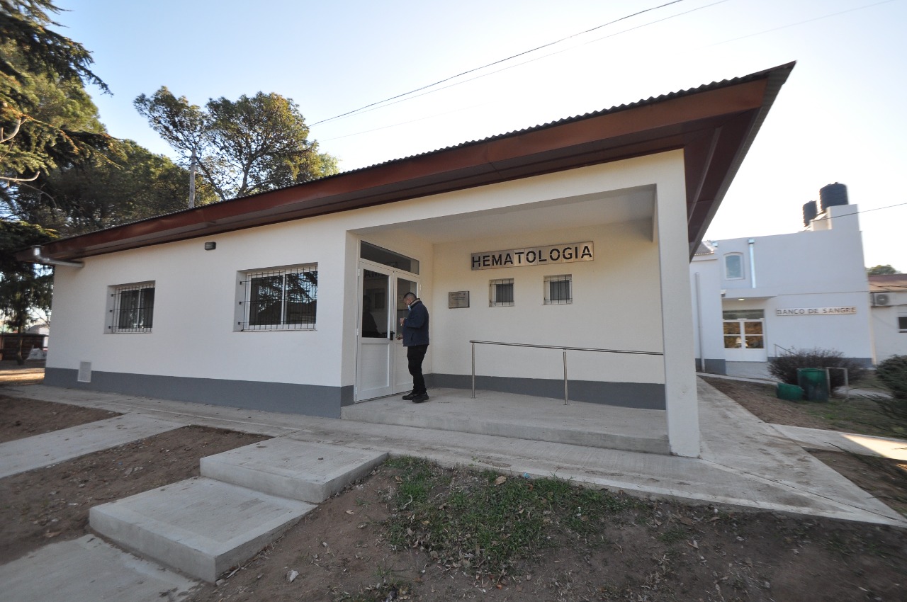 Finalizaron las obras de refacción general en el Banco de Sangre y Hematología del Hospital Centeno