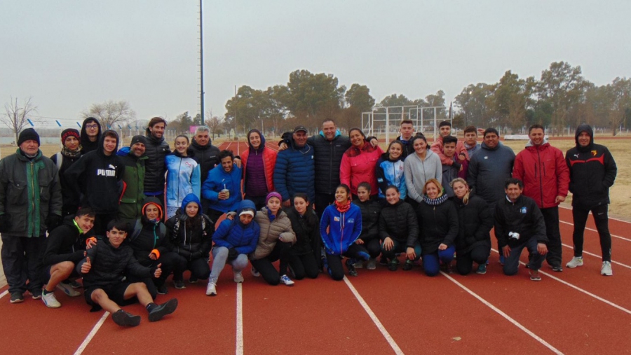 Santa Rosa fue sede del campus patagónico de tecnificación en atletismo