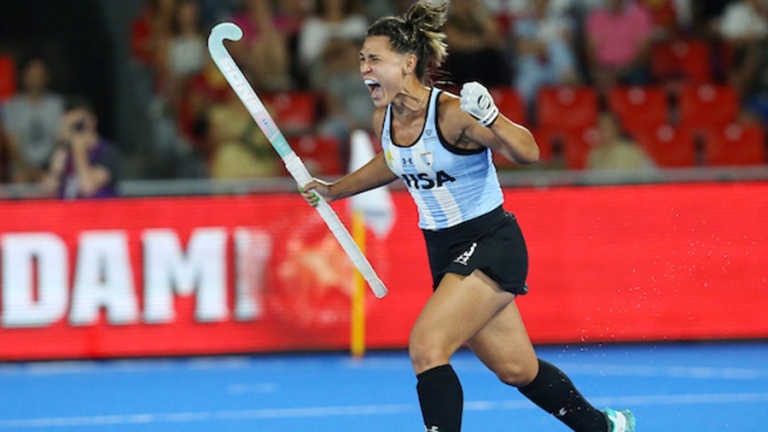 Hóckey sobre césped: Las Leonas golearon a España y están cerca de los cuartos en la Copa del Mundo