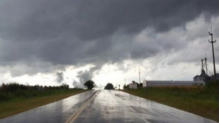 Alerta meteorológico por tormentas fuertes en departamentos del norte de La Pampa