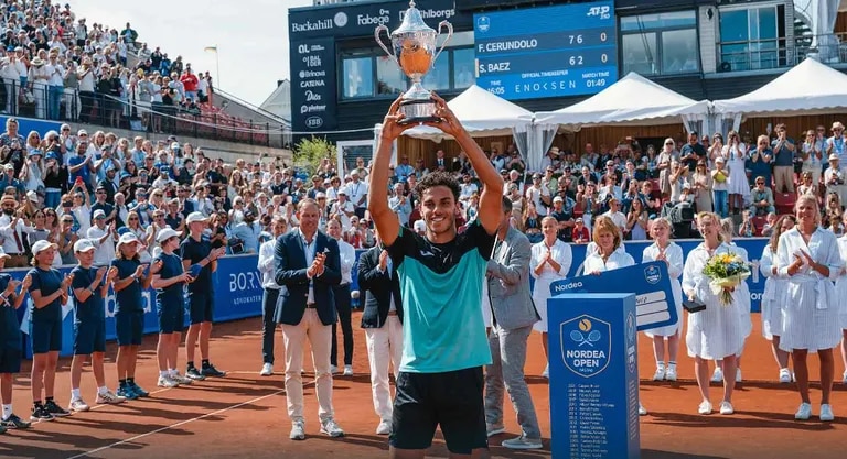 Francisco Cerúndolo se corono campeón del ATP 250 de Bastad