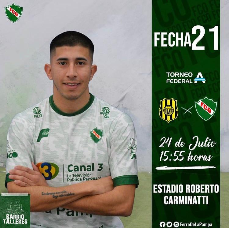 Federal “A”: Ferro enfrenta al puntero Olimpo