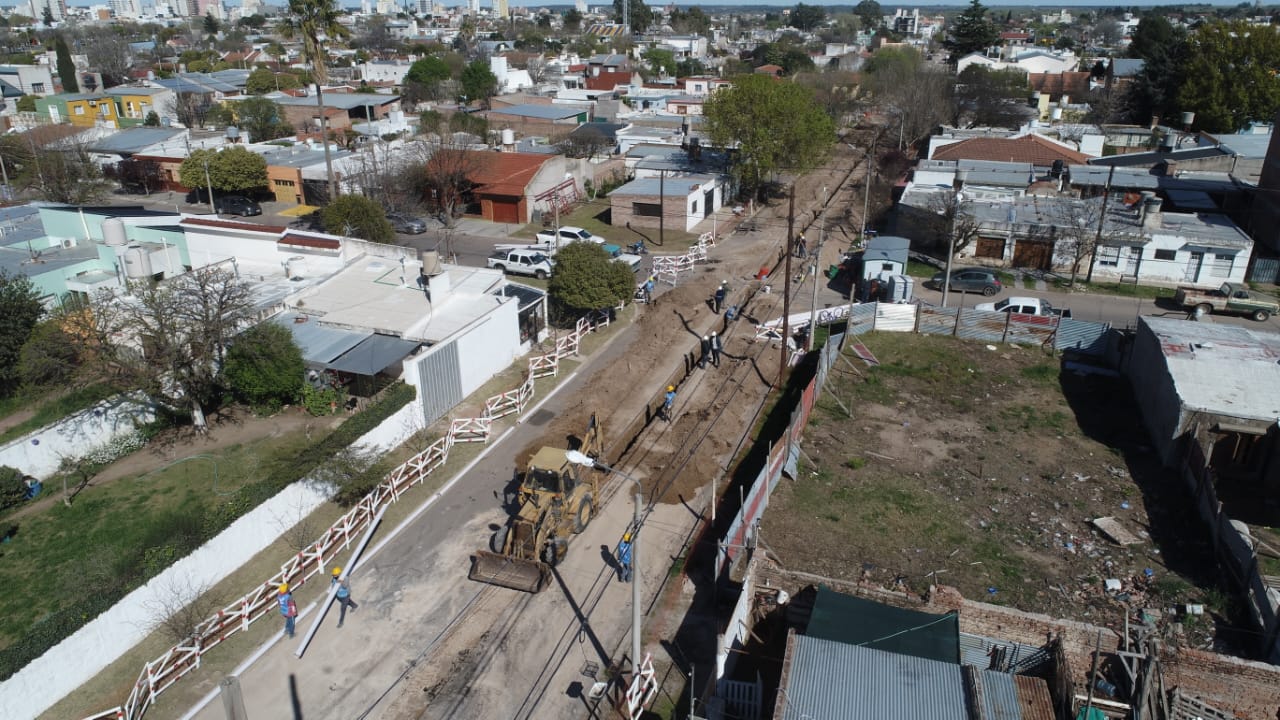 Más obras de saneamiento en la Provincia