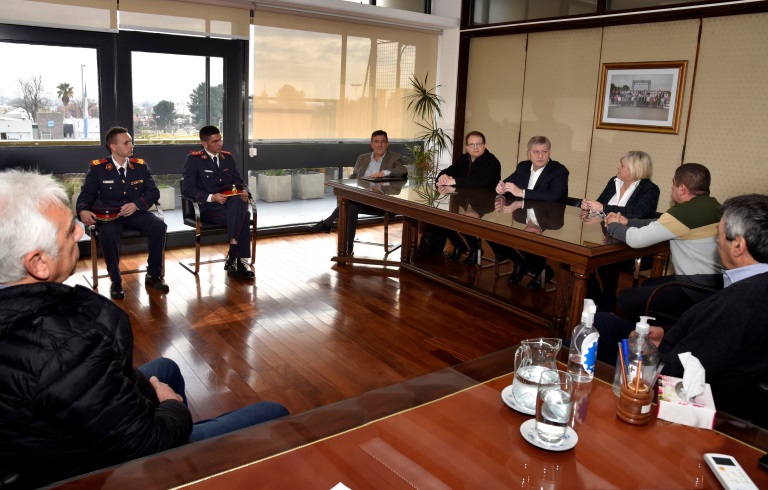 El Gobierno de La Pampa aportará $20 millones para refaccionar el Cuartel de Bomberos Voluntarios de Realicó