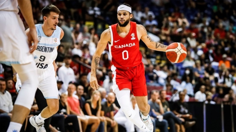 Básquetbol: Argentina luchó pero Canadá supo cuidar su ventaja y le ganó por las eliminatorias para el Mundial 2023