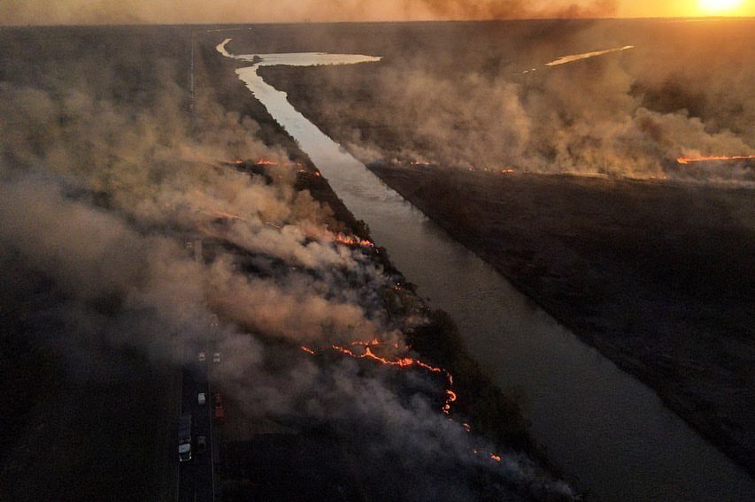 Alberto Fernández se expresó sobre los incendios en el Delta: “No lo podemos tolerar”