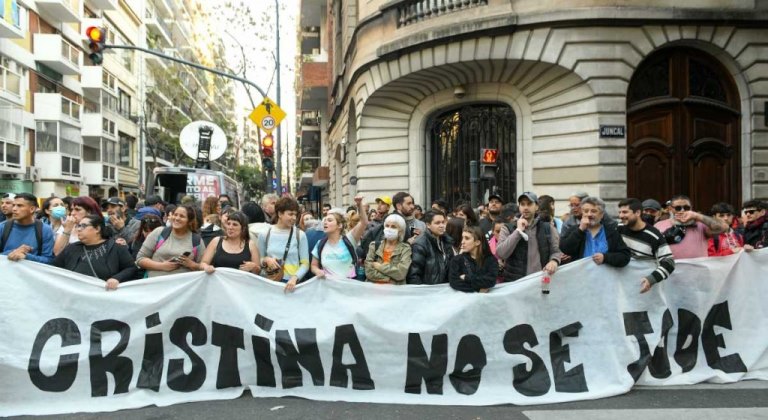 El Frente de Todos prepara una movilización en respaldo de Cristina Fernández de Kirchner