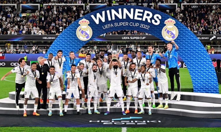 Fútbol: Real Madrid se consagró campeón de la Supercopa de Europa