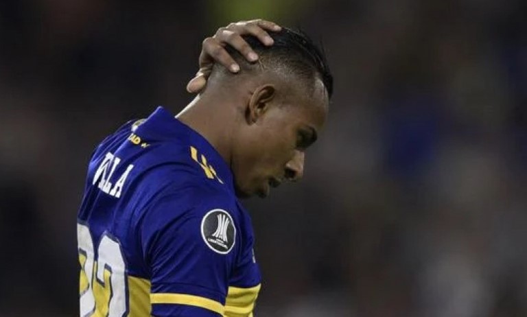 Fútbol: Mala noticia para Boca, se lesionó Villa y se pierde el superclásico frente a River