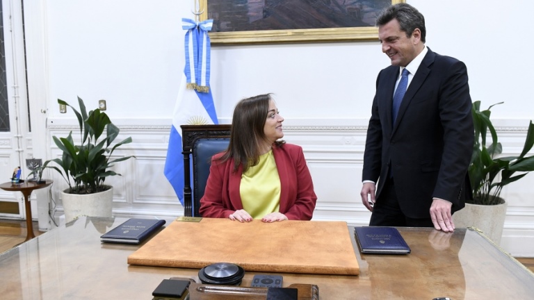 Diputados aceptó la renuncia de Massa y Cecilia Moreau es la nueva presidenta del cuerpo