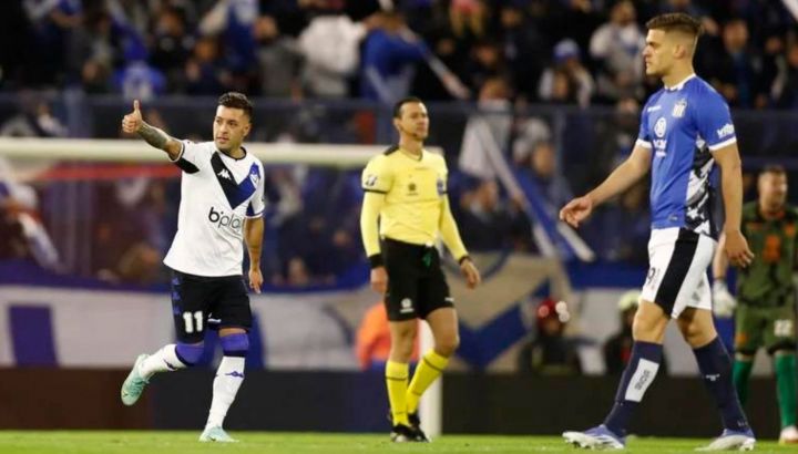 Fútbol: Vélez sacó ventaja ante Talleres en un partidazo