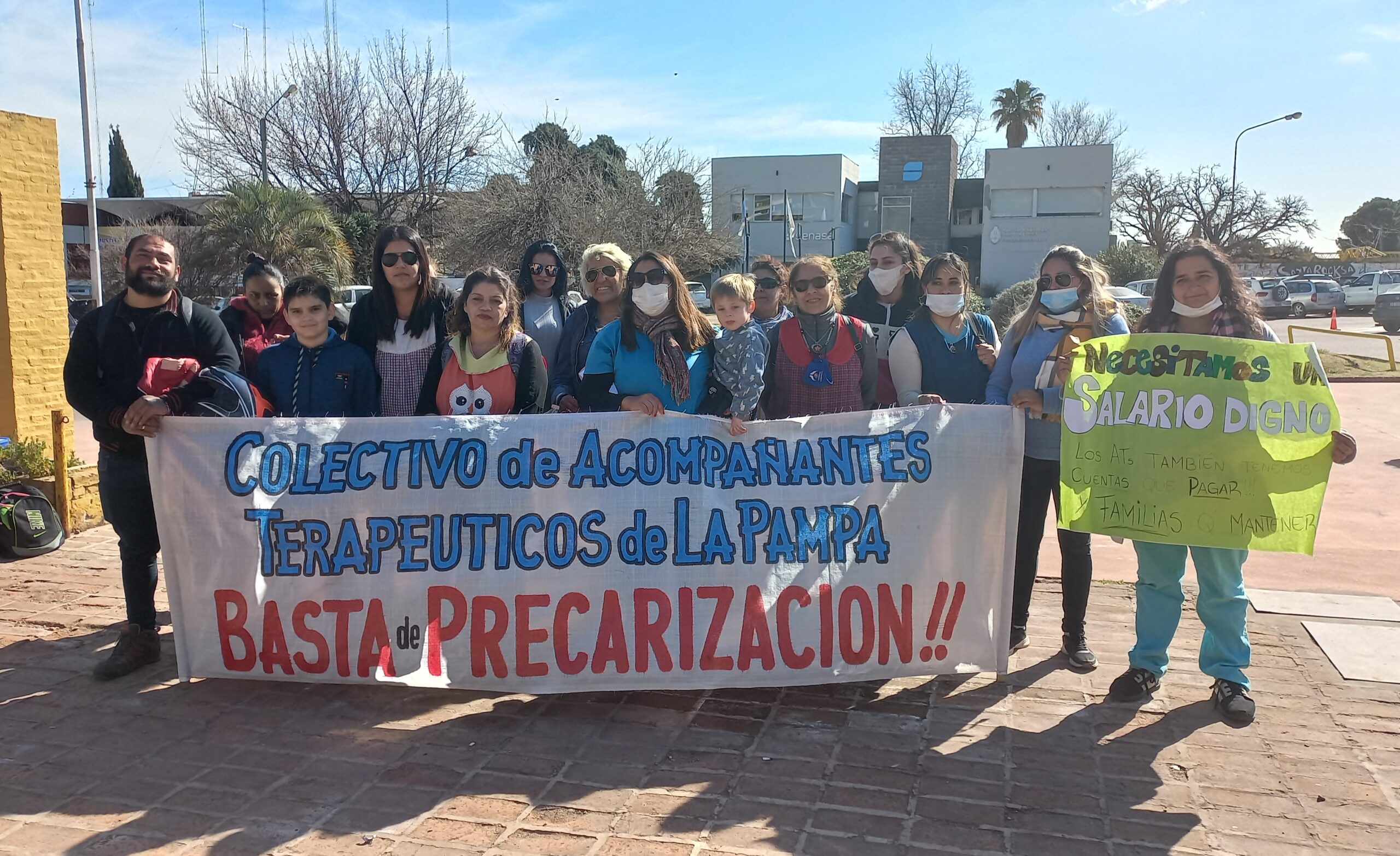 Reclamo del Colectivo de Acompañantes Terapéuticos de La Pampa