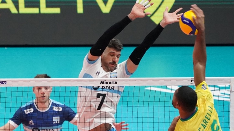 Voleibol: Argentina cayó ante Brasil en cuartos de final del Mundial