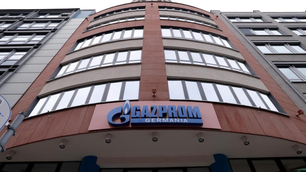 Por la crisis energética, Alemania evalúa nacionalizar la filial local de Gazprom