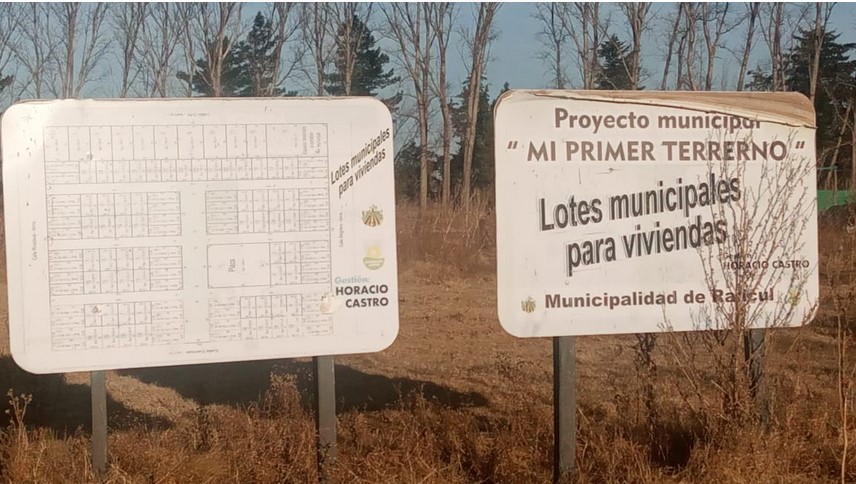 Rancul: El Frejupa quiere llevar los servicios al barrio de “Mi Primer Terreno”