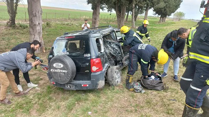 Murió una mujer en un accidente en la ruta nº35