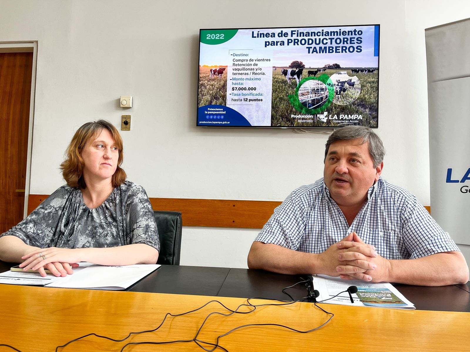 Producción anunció una nueva línea financiera para productores tamberos de la Provincia