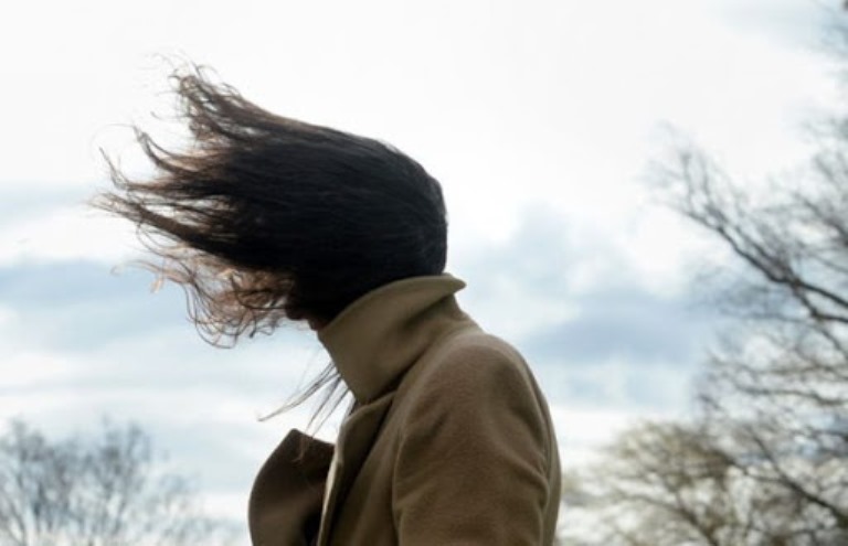 Domingo con viento y algo nublado