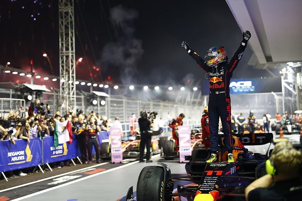 Fórmula 1: Checo Pérez se quedó con el Gran Premio de Singapur