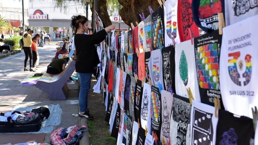 San Luis: Empieza el 35° Encuentro Plurinacional de Mujeres