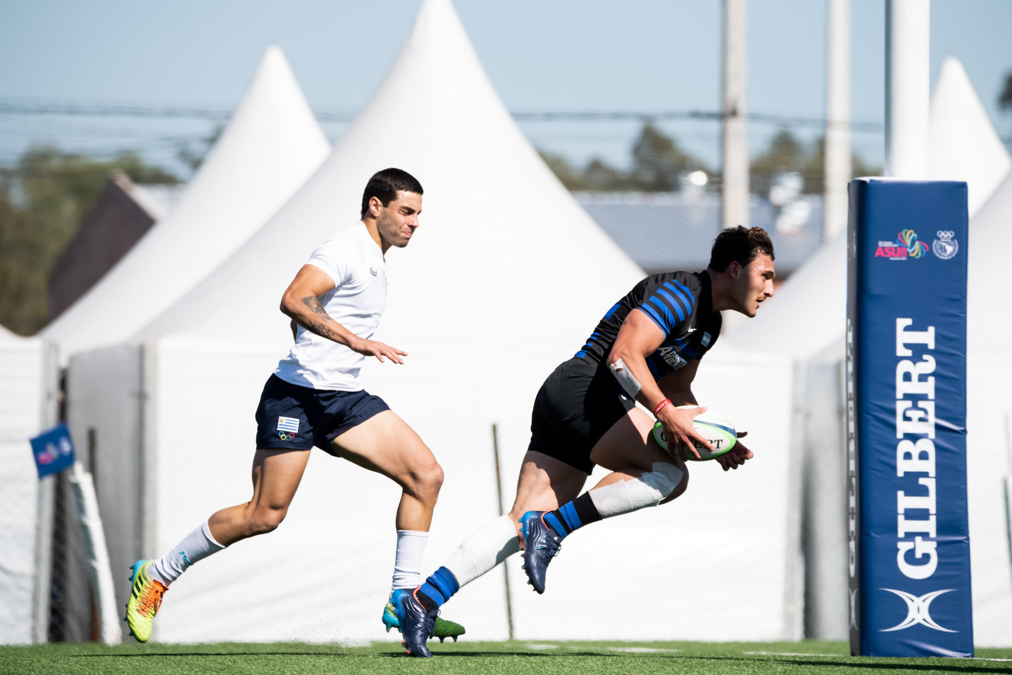 Rugby: Los Pumas 7`s vencieron a Los Teros por los juegos suramericanos