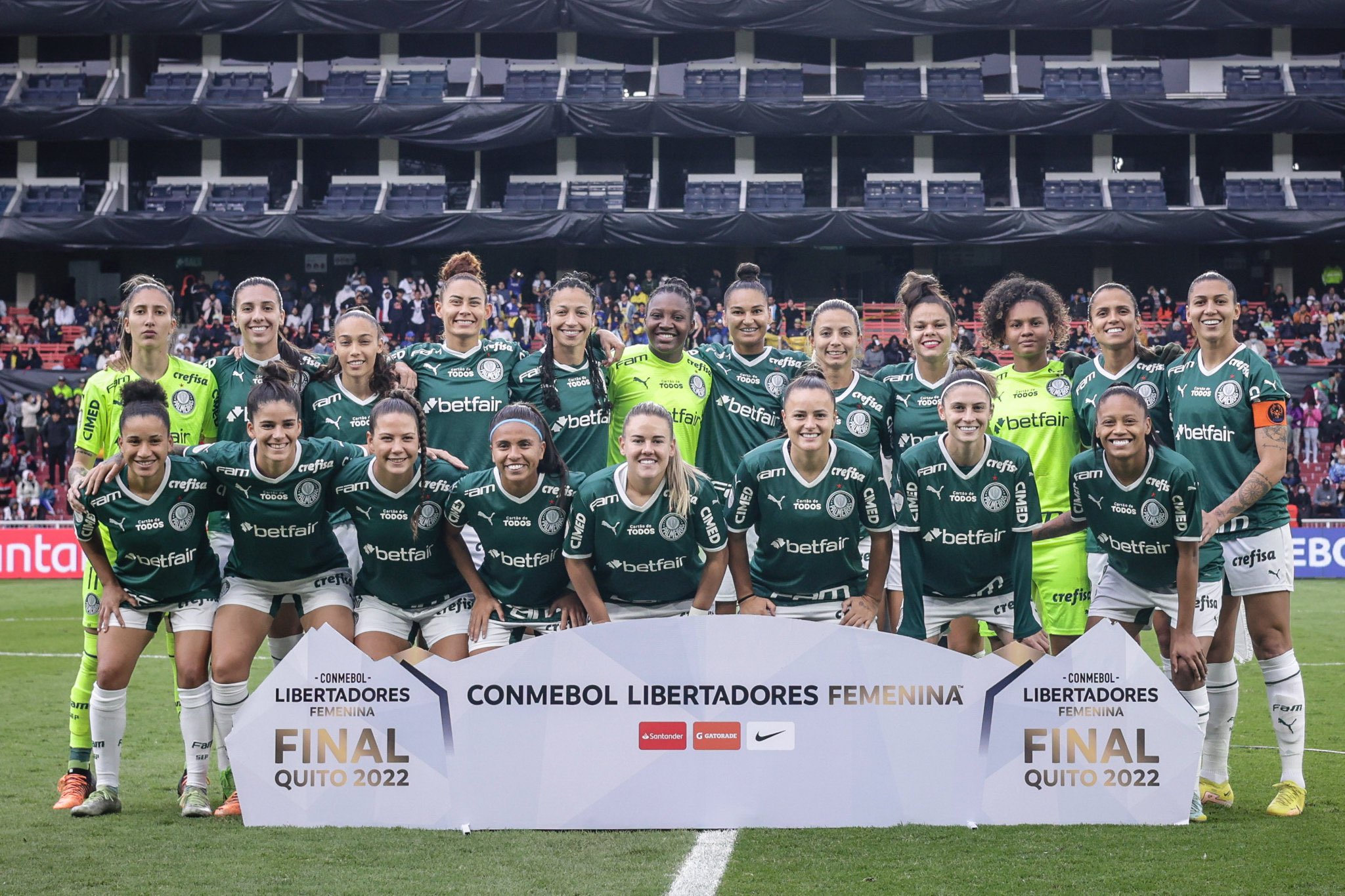 Copa Libertadores femenina: Palmeiras aplastó a Boca y se consagró campeón