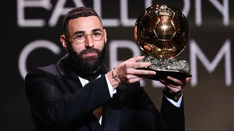 Karim Benzema ganador del Balón de Oro 2022