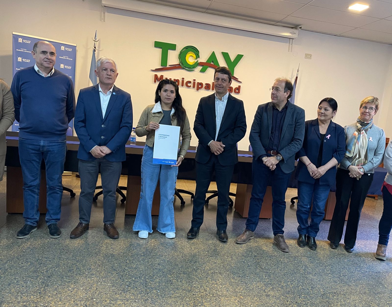 Cooperativa de ladrilleros de Toay recibió aporte económico