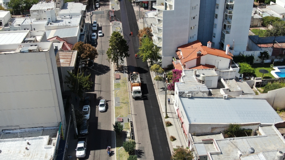 Trabajos por obras de pavimento en Santa Rosa