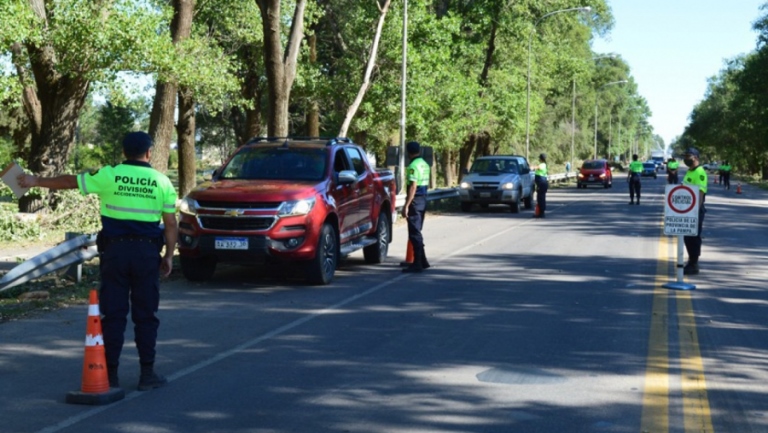 La Policía de La Pampa constató 25 alcoholemias positivas durante el fin de semana