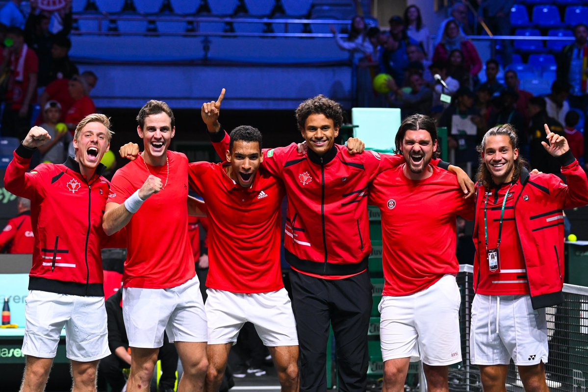 Tenis: Canadá se consagró campeón de la Copa Davis por primera vez en su historia