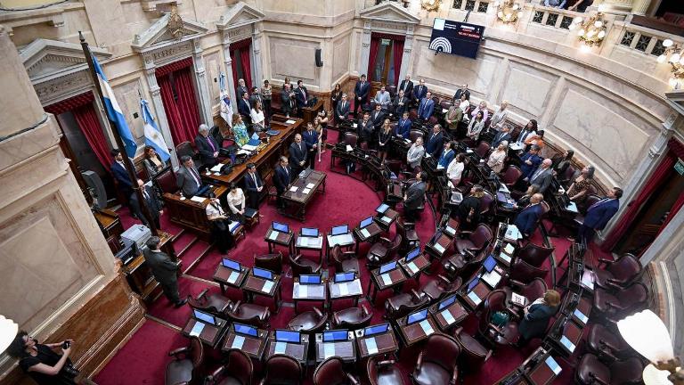 Sin la presencia de la oposición, el Senado aprobó el Presupuesto Nacional 2023