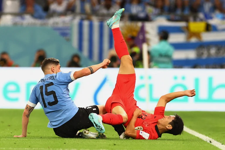 Qatar 2022: Uruguay y Corea del Sur no se sacaron ventaja en su debut