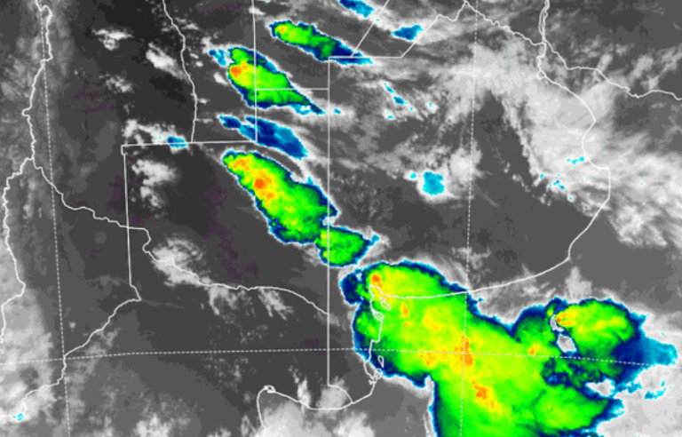 Clima: Difunden alertas a corto plazo para algunos departamentos de La Pampa