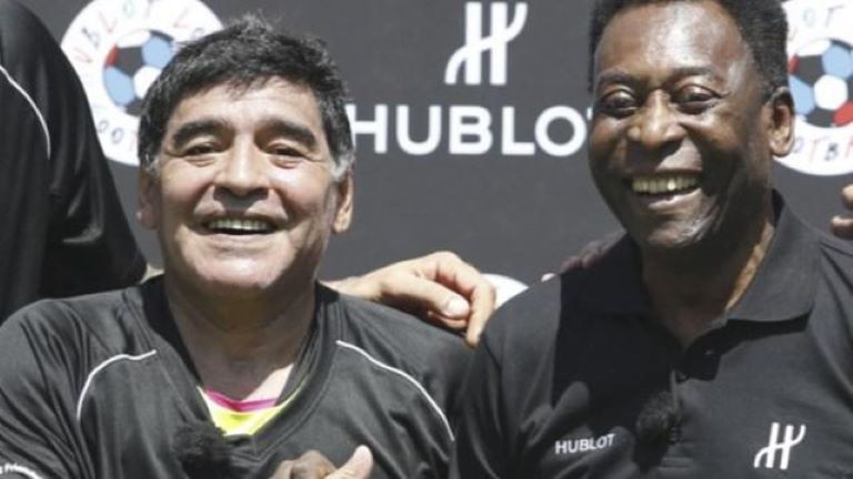 La carta que le escribió Pelé a Maradona tras el fallecimiento del Diez: “Espero que podamos jugar juntos en el cielo”