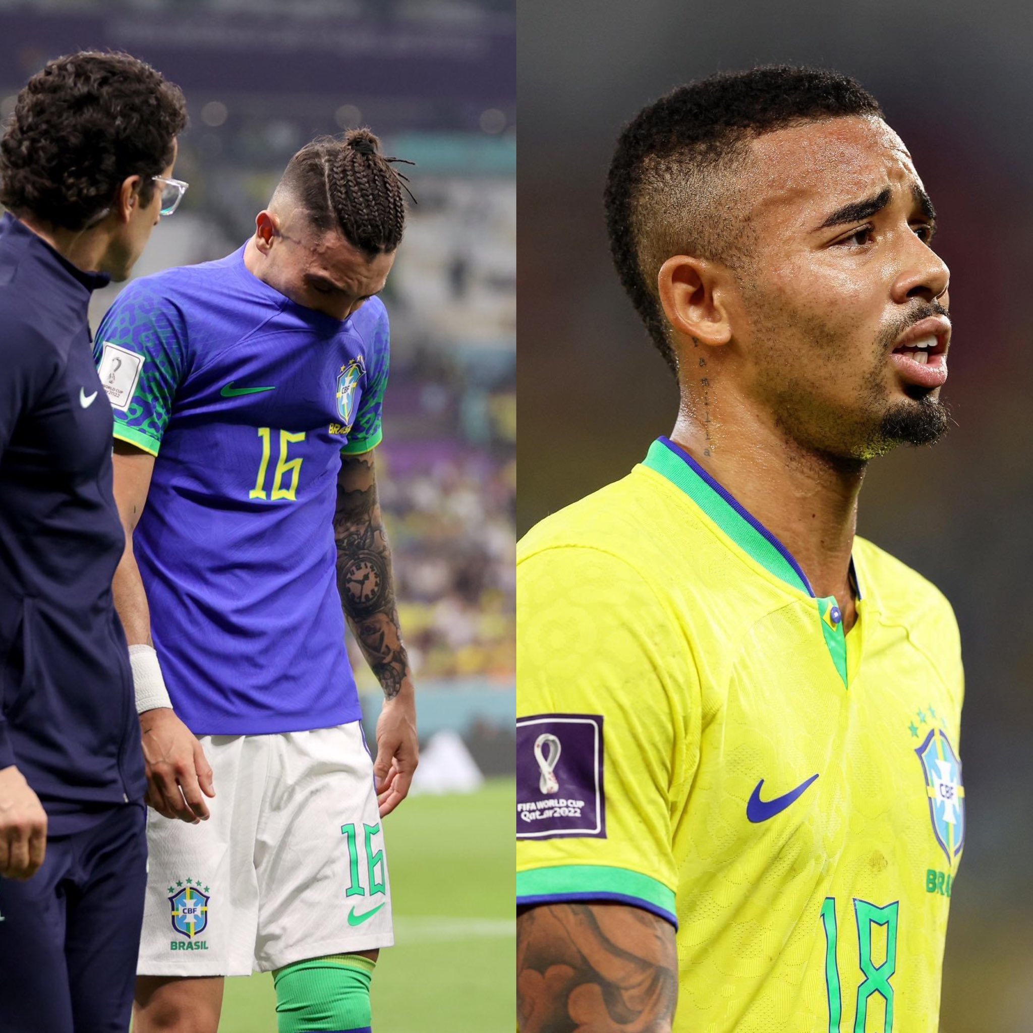 Qatar 2022: Brasil pierde a Gabriel Jesus y Telles por lesión