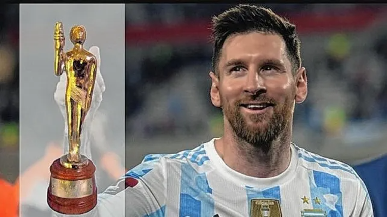 Lionel Messi se llevó el Olimpia de Oro 2022 y suma nuevos récords