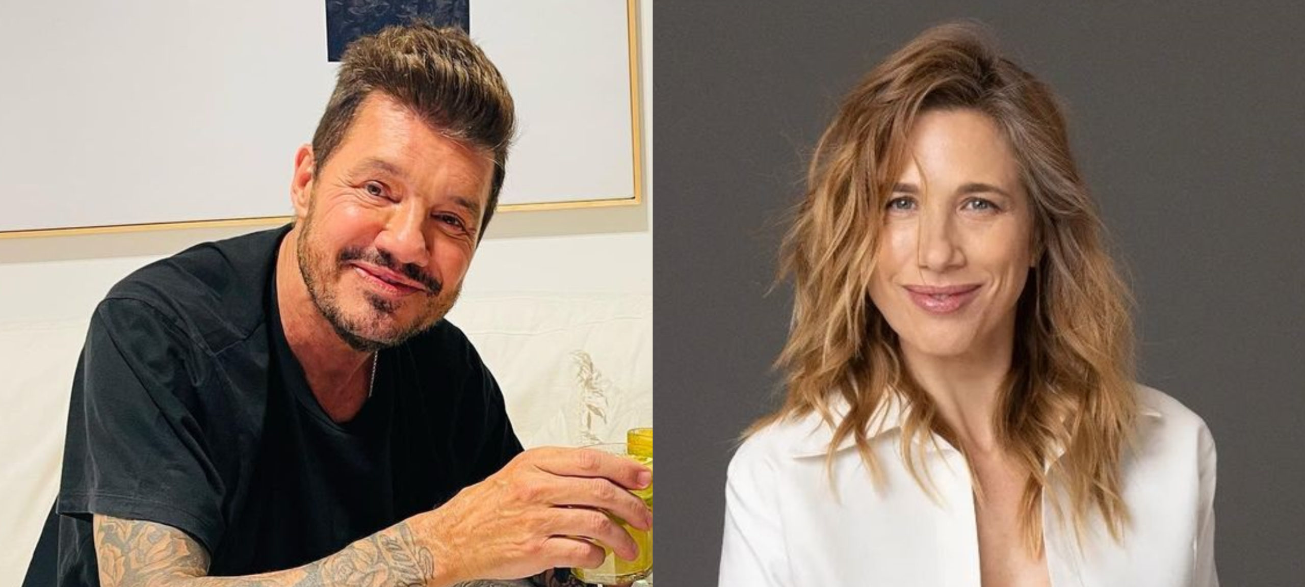 El romance menos pensado en Qatar: Marcelo Tinelli y Alina Moine