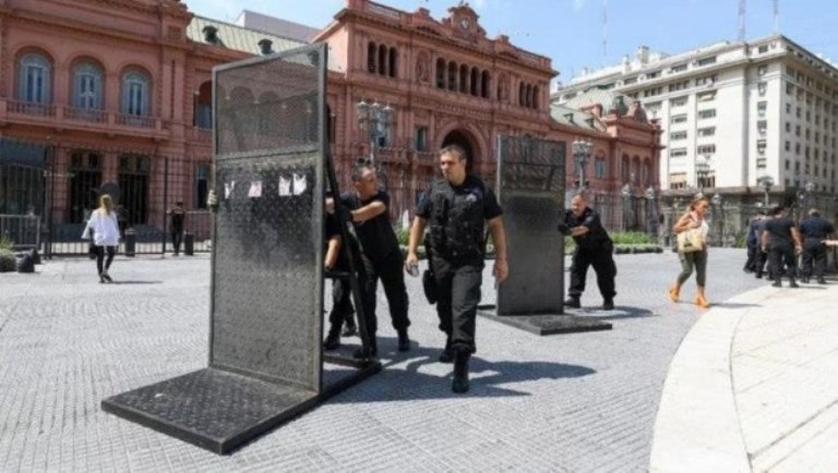 El Gobierno trabaja en un megaoperativo de seguridad por si la Selección decide ir a la Casa Rosada