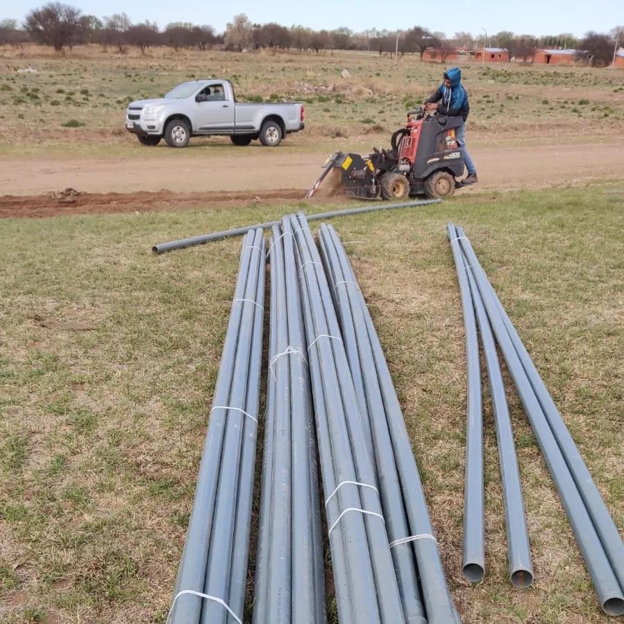 Más agua potable: Ampliaron el servcios de Luan Toro