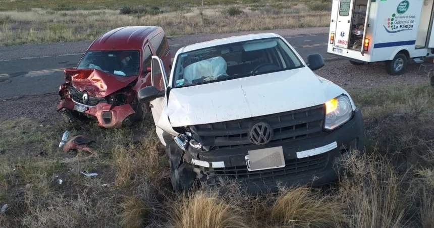 Siniestro vial sin lesionados en la Ruta Nacional 152