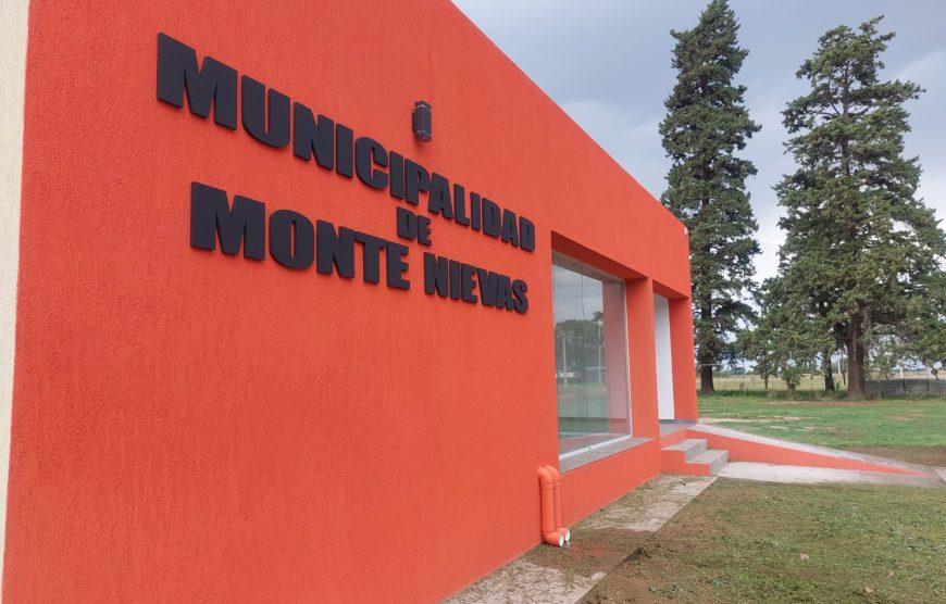 Argentina Hace: Nuevo edificio municipal de Monte Nievas