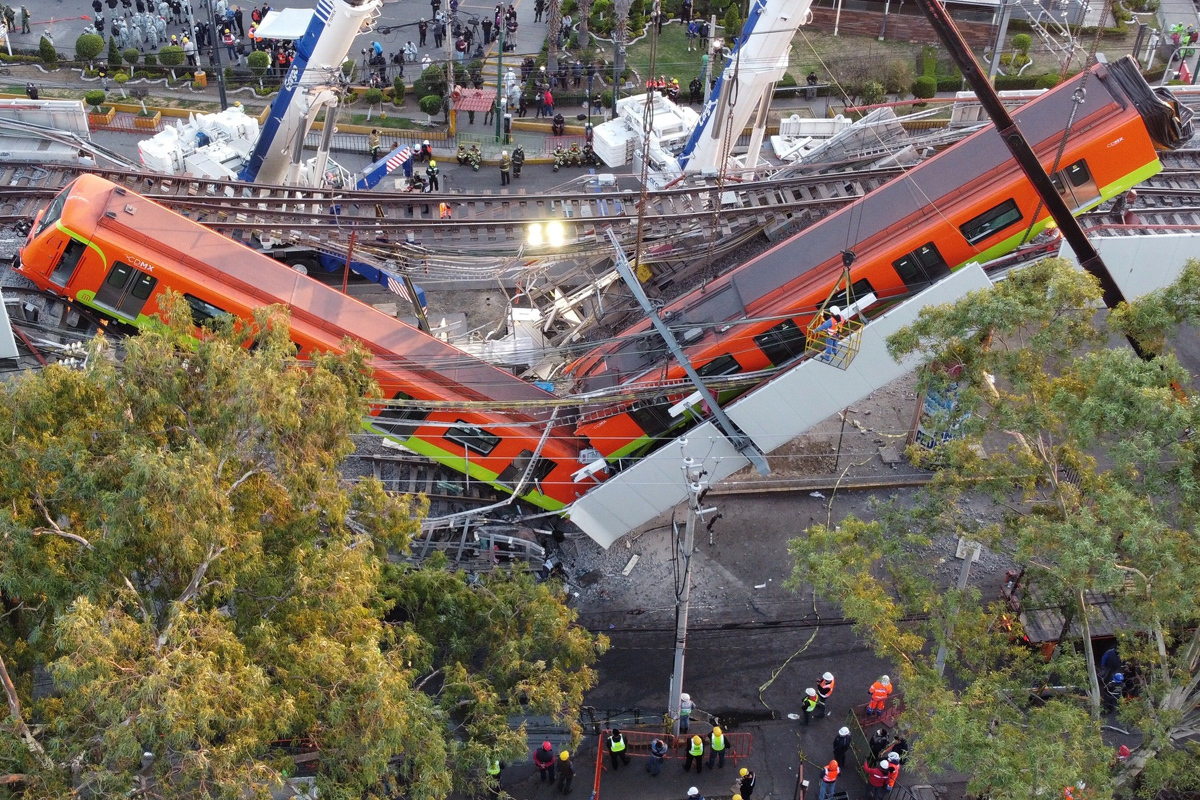 México: Un choque de trenes deja un muerto y 41 heridos