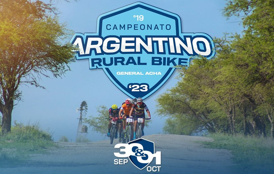 El 30 de septiembre y 1 de octubre se corre el Campeonato Argentino de Rural Bike en General Acha