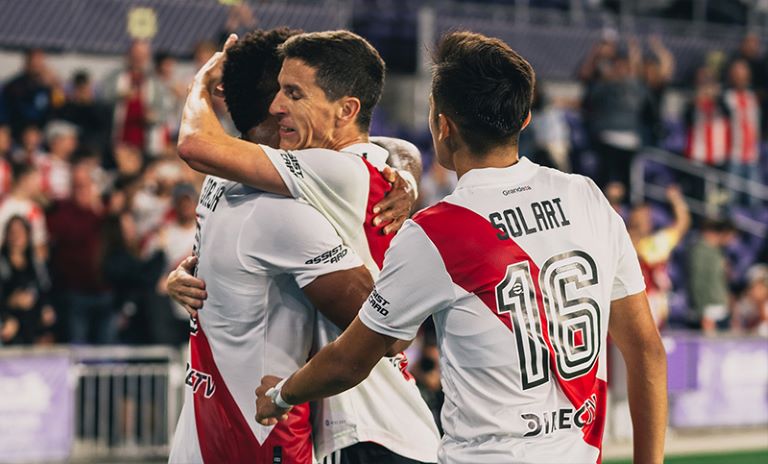 Fútbol: River Plate goleó a Vasco da Gama en su último partido de pretemporada en Estados Unidos