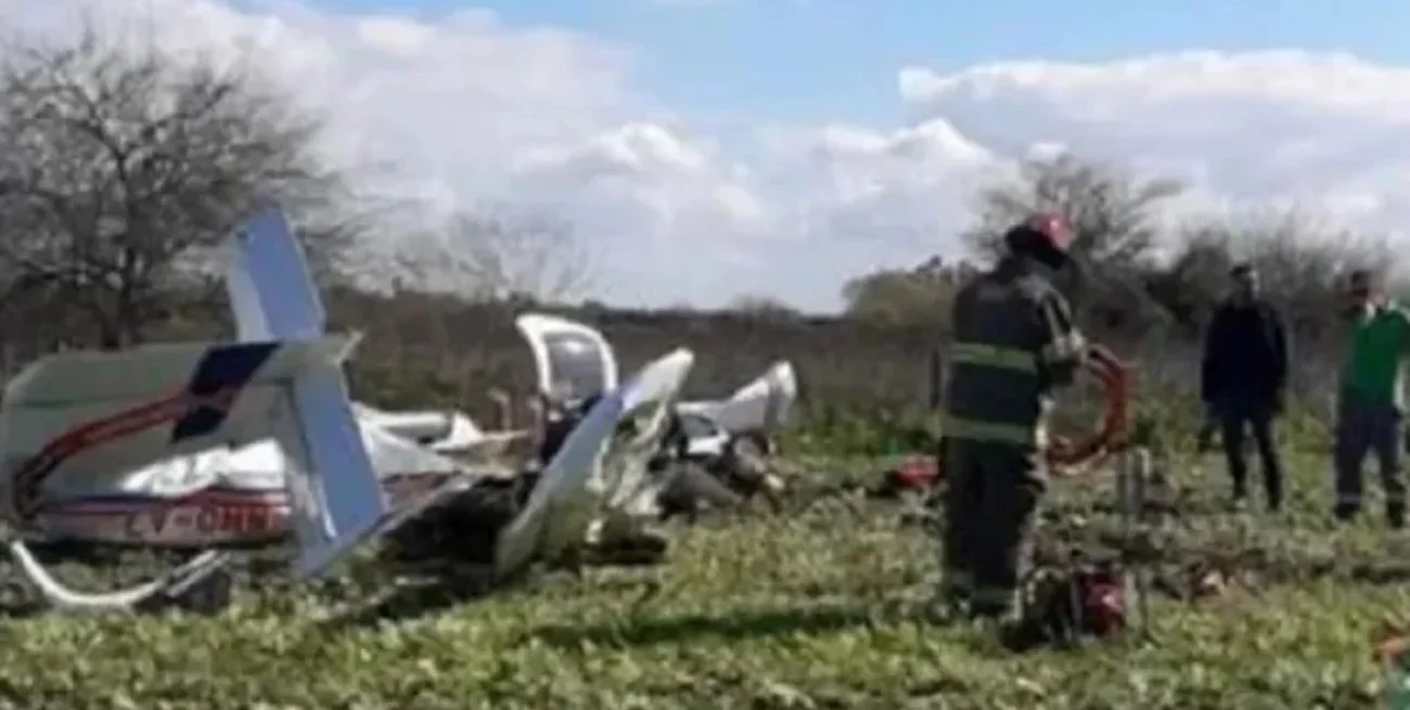 Chaco: Cinco muertos tras el robo y caída de una avioneta en Villa Ángela